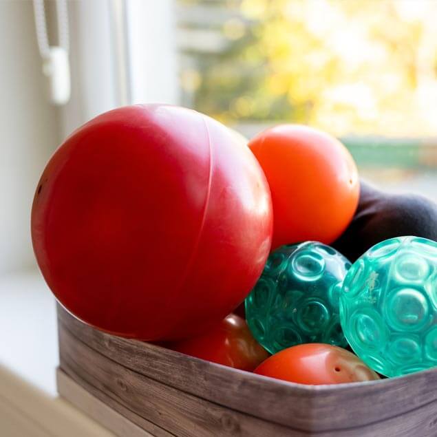 active physio: Bälle als physiotherapeutische Hilfsmittel